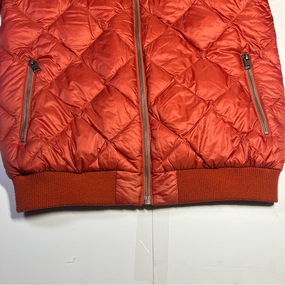 Patagonia Worn Wear Women’s Small Prow Bomber Jacket Quilted Down Roots Red 2017 - Picture 10 of 16